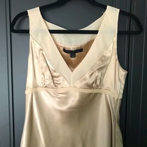 Silk sleeveless blouse